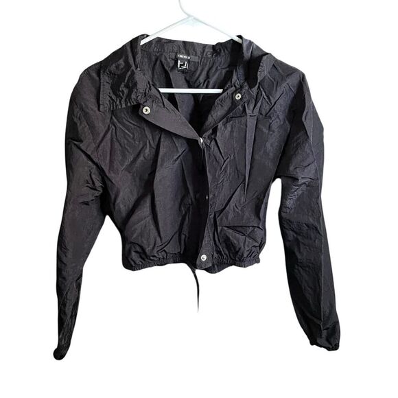 Forever 21 windbreaker crop jacket size medium - Picture 2 of 4